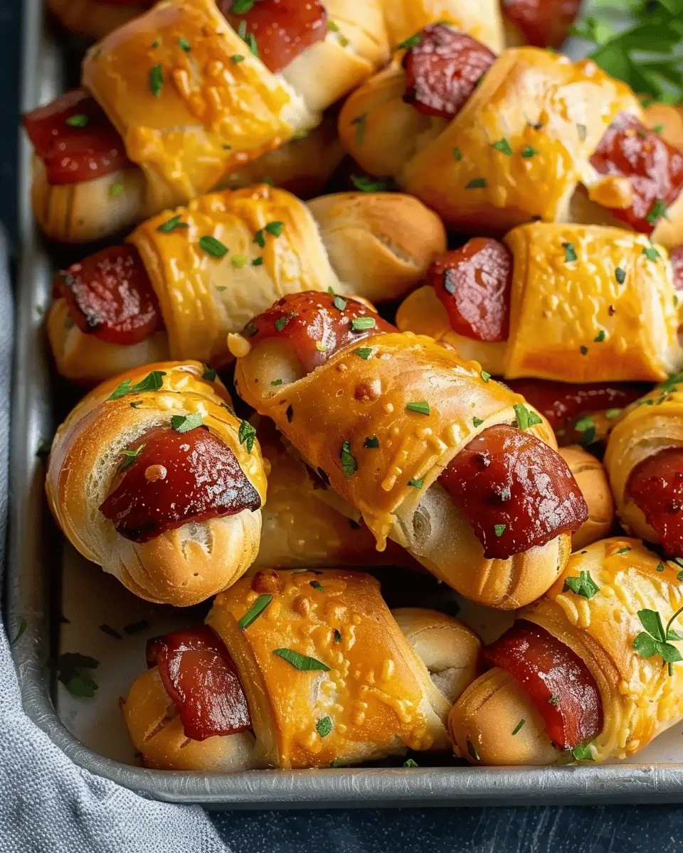 Pigs in a Blanket Recipe: Easy Turkey Bacon and Chicken Ham Delight