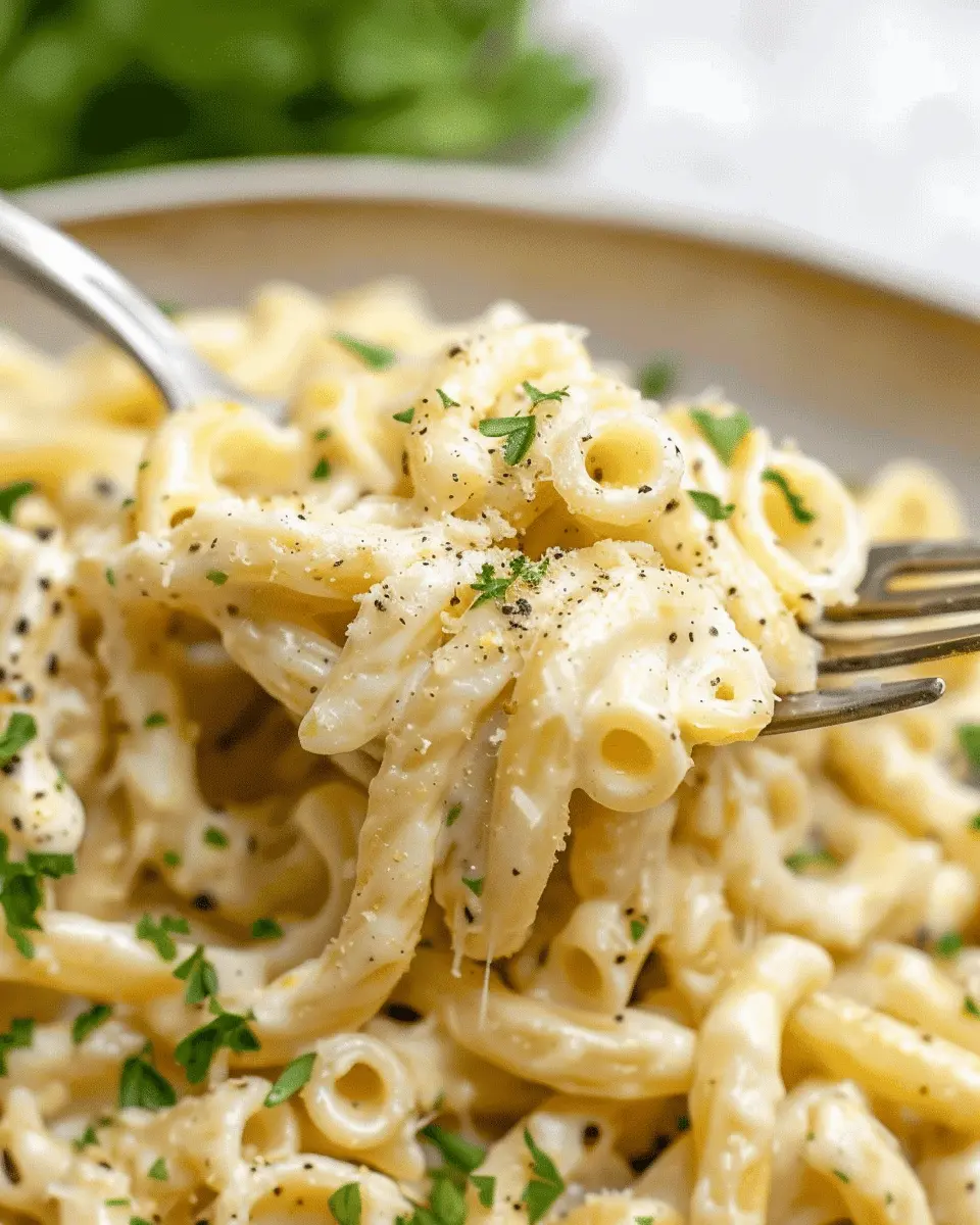 One-Pan Butter Parmesan Pasta with Turkey Bacon: The Easy Comfort Food