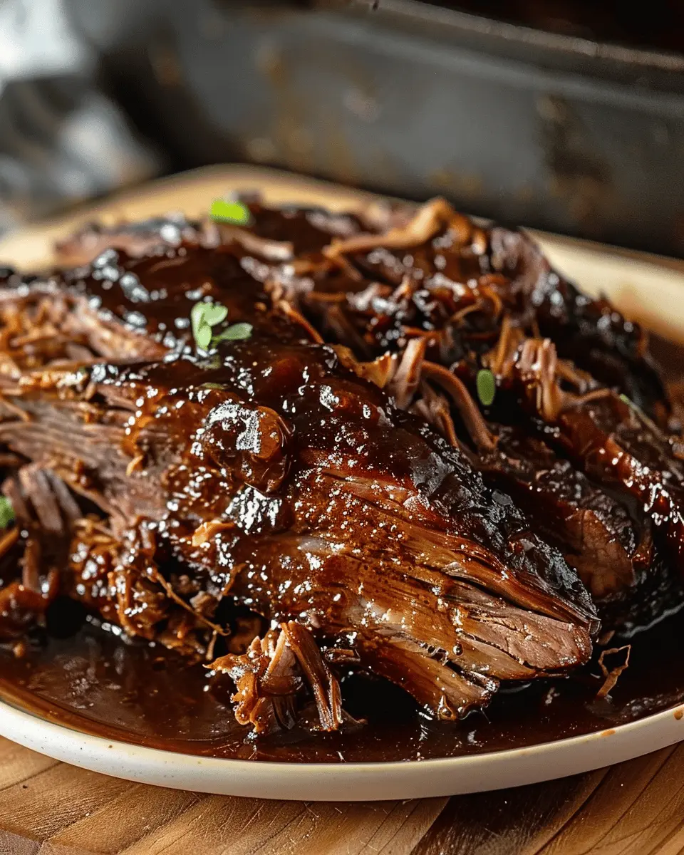 Caramelized Pulled Beef Brisket: The Best Comfort Food Recipe