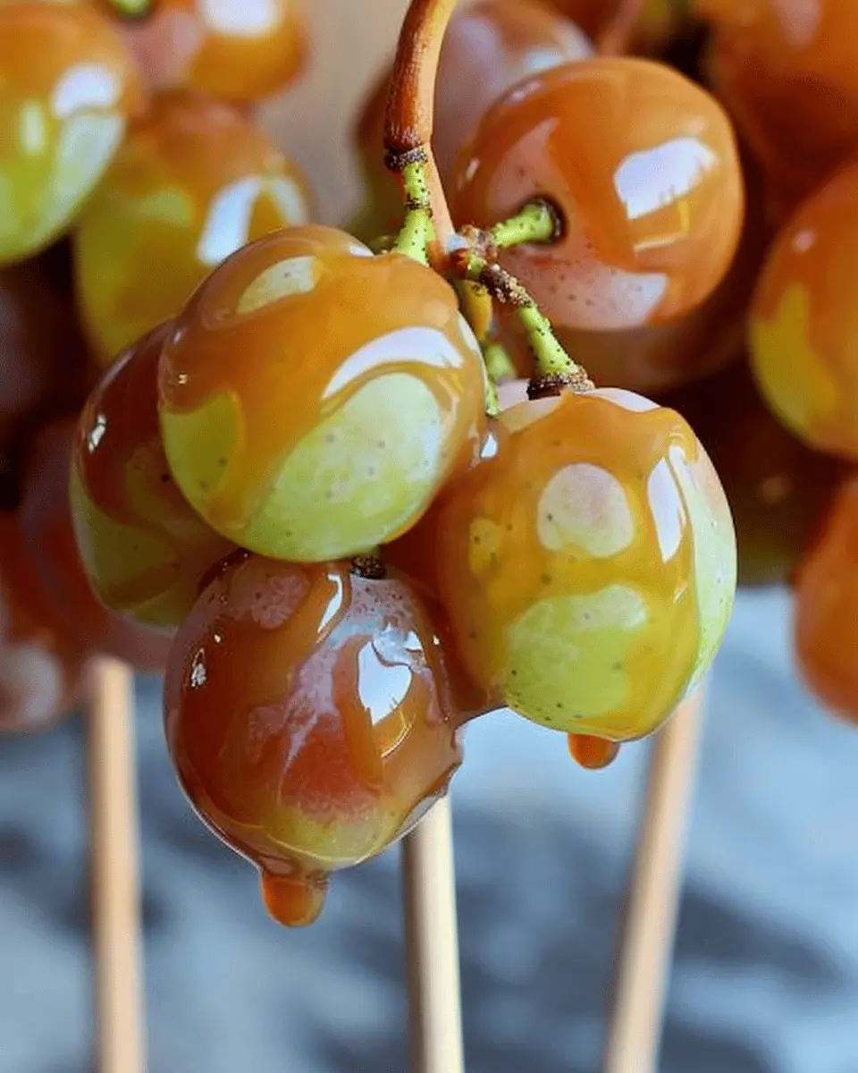 Caramel Apple Grapes: Easy Indulgence for a Sweet Treat