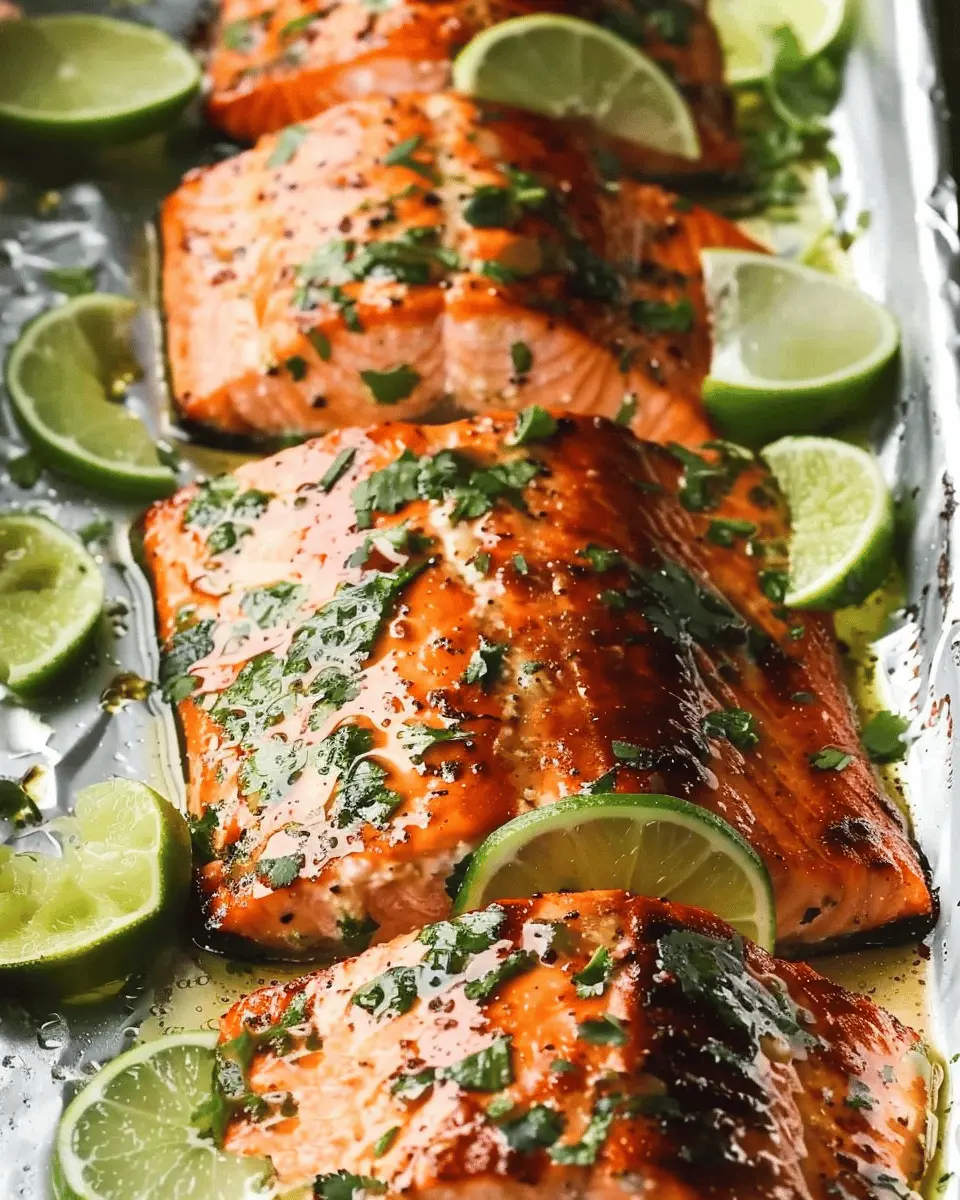 Baked Honey Cilantro Lime Salmon: A Juicy, Home-Cooked Delight