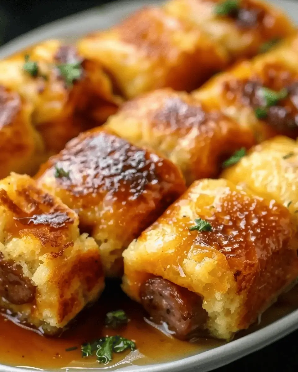 Sausage French Toast Roll-Ups Recipe: Easy and Delicious Twist