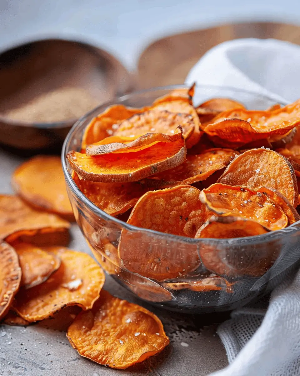 Air Fryer Sweet Potato Chips: Easy Crunchy Snack Delight
