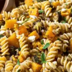 Fall Pasta Salad with Butternut Squash and Brussels