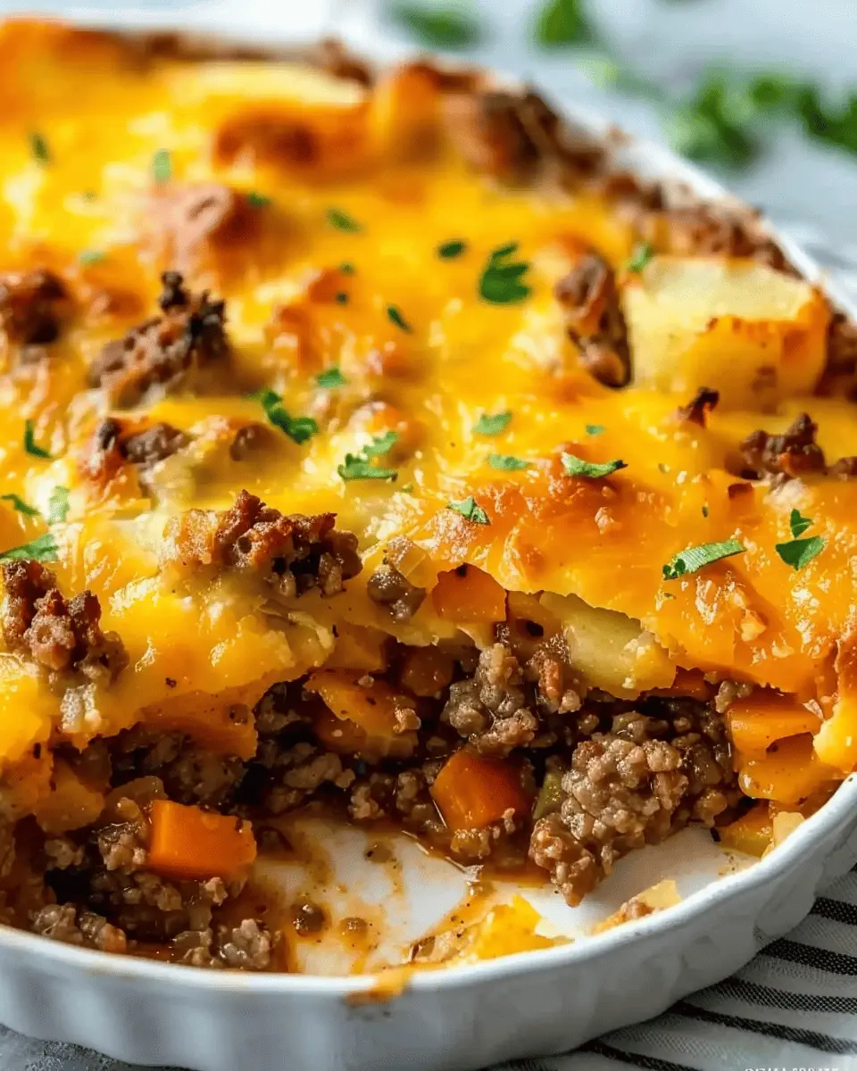 hobo casserole with ground beef: a cozy and easy recipe for comfort