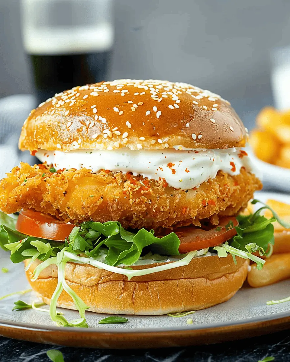 Healthy McChicken Recipe: A Juicy Twist with Turkey Bacon