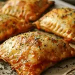 Homemade Easy Cheesy Pizza Pockets