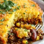 Easy Cowboy Cornbread Casserole