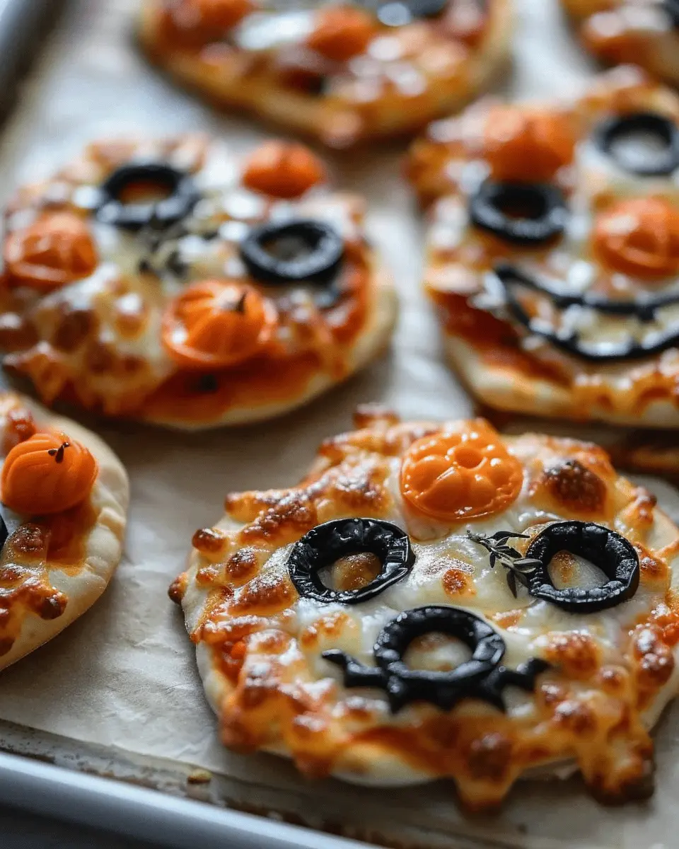 Halloween Mini Pizzas: Easy and Fun Recipes for Spooky Treats