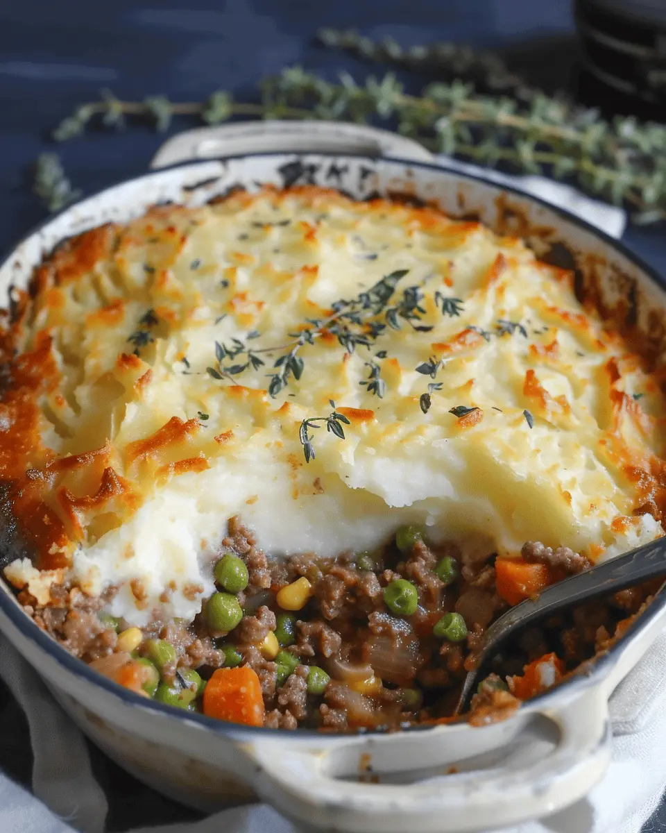 Shepherd’s Pie: Indulgent Twist with Turkey Bacon and Chicken Ham