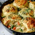 Herb Biscuit Chicken Pot Pie