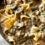 Slow Cooker Beef Stroganoff