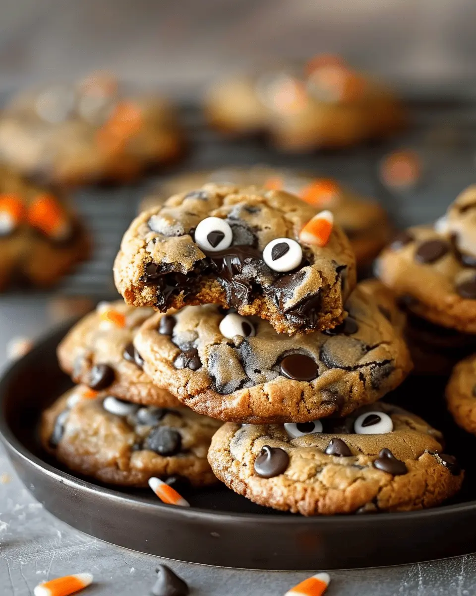 halloween chocolate chip cookies: the best spooky treat recipe
