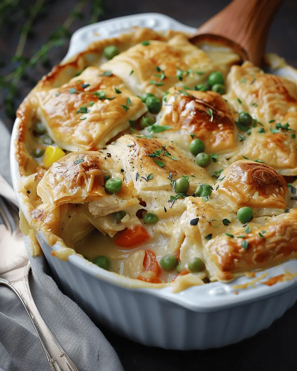 Chicken Pot Pie Casserole: Easy Comfort Food for Your Family