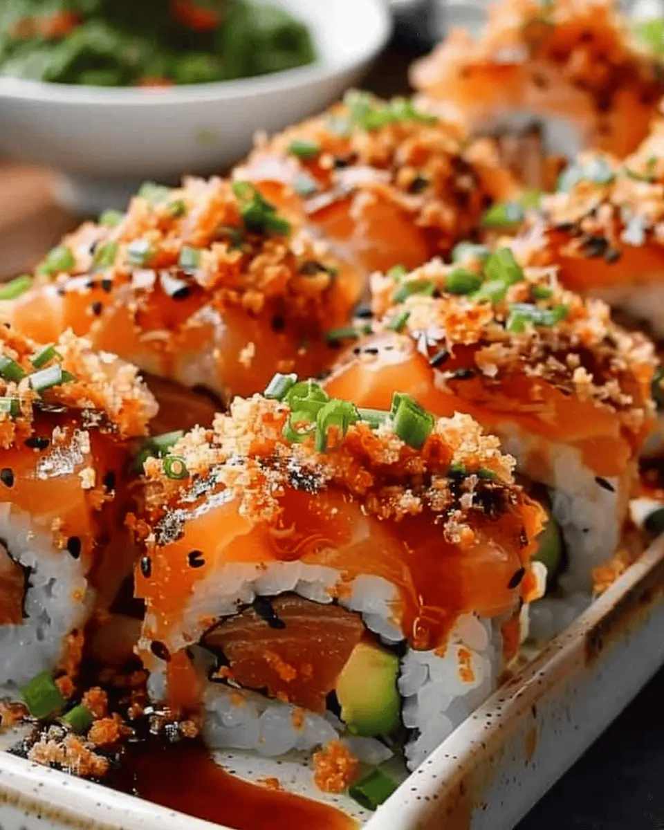 Spicy Salmon Sushi Bake: A Delicious Twist for Home Chefs