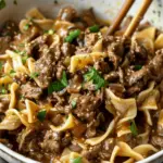 Easy Beef and Noodles