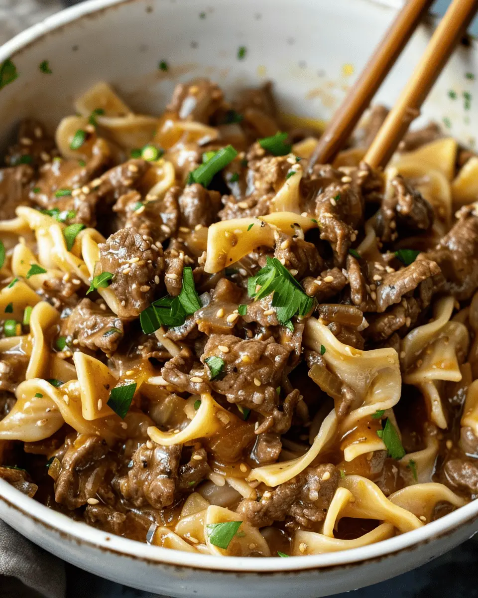 Easy Beef and Noodles: A Quick and Delicious Comfort Meal