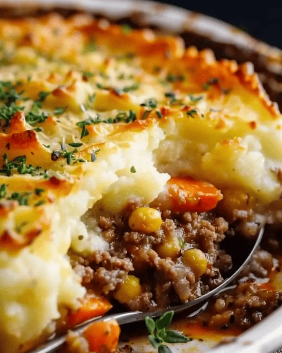 The Best Shepherd’s Pie Recipe with Turkey Bacon and Chicken Ham