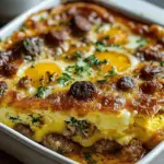 Pancake Sausage Breakfast Bake