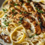 Blackened Cajun Chicken Alfredo