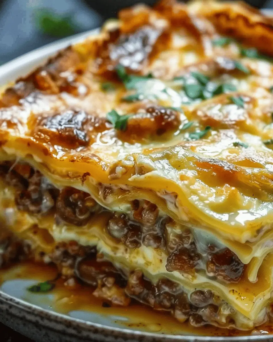 Pancake Sausage Casserole: Easy Breakfast with Turkey Bacon and Chicken Ham