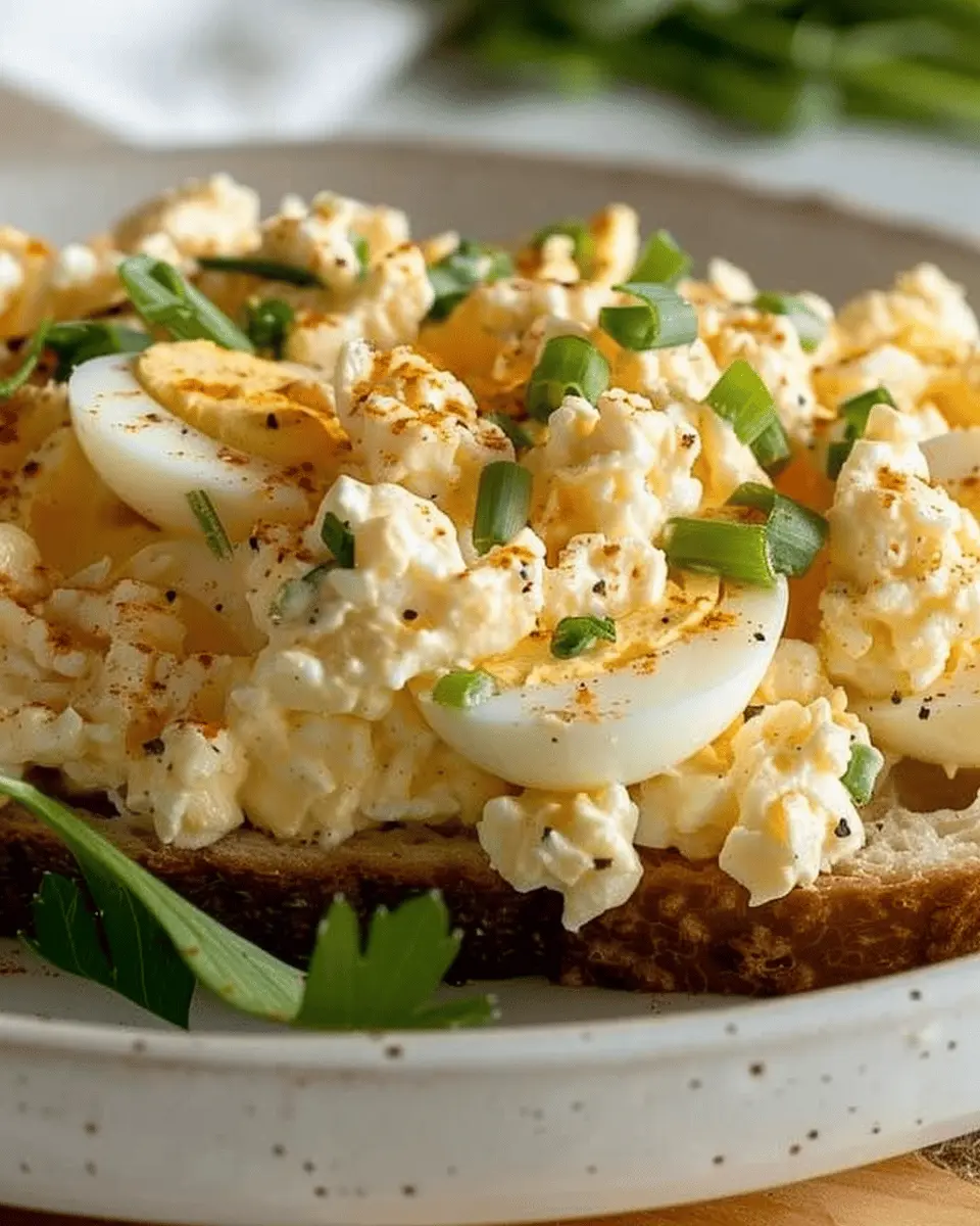 Egg Salad with Cottage Cheese: The Easy No-Mayo Delight
