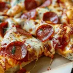 Cheesy Pepperoni Pizza