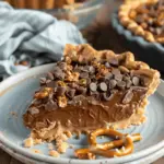 Gooey Chocolate Pretzel Pie