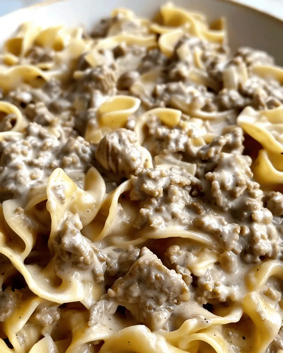Ground Beef Stroganoff: Easy Comfort Food for Any Night