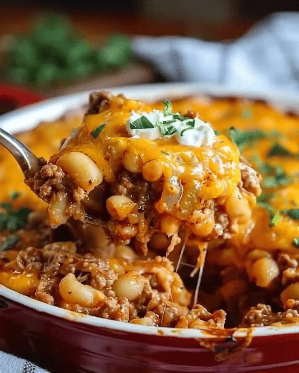 Cowboy Casserole with Turkey Bacon: A Cozy, Comforting Delight