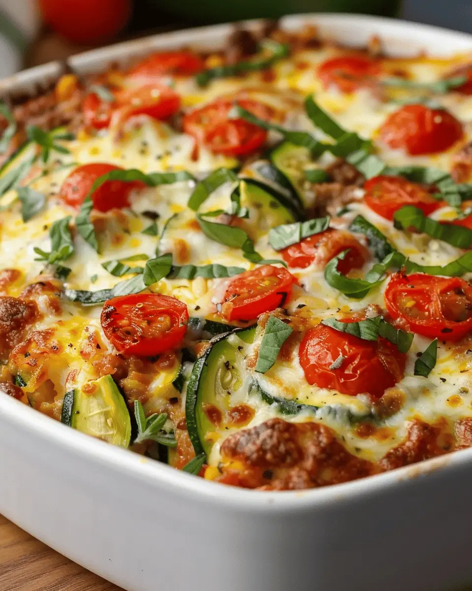Zucchini Pizza Casserole: Easy Comfort Food for the Whole Family