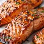 Air Fryer Honey Garlic Salmon