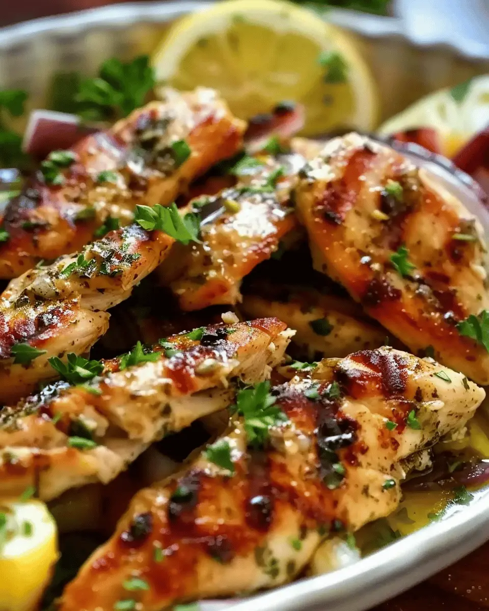 Greek Chicken Tenders: Juicy and Easy Homemade Delight
