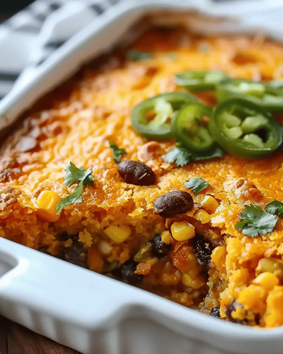 Mexican Cornbread Casserole: A Cozy and Indulgent Family Feast