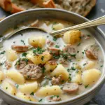 Cozy Crockpot Potato Soup with Sausage