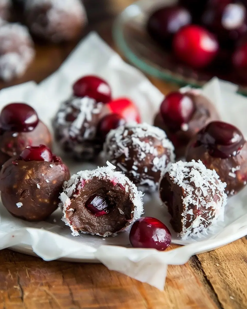 Cherry Bourbon Balls: Indulgent Treats for Every Celebration