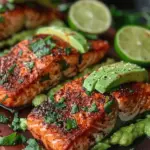 Cajun Salmon Avocado Lime