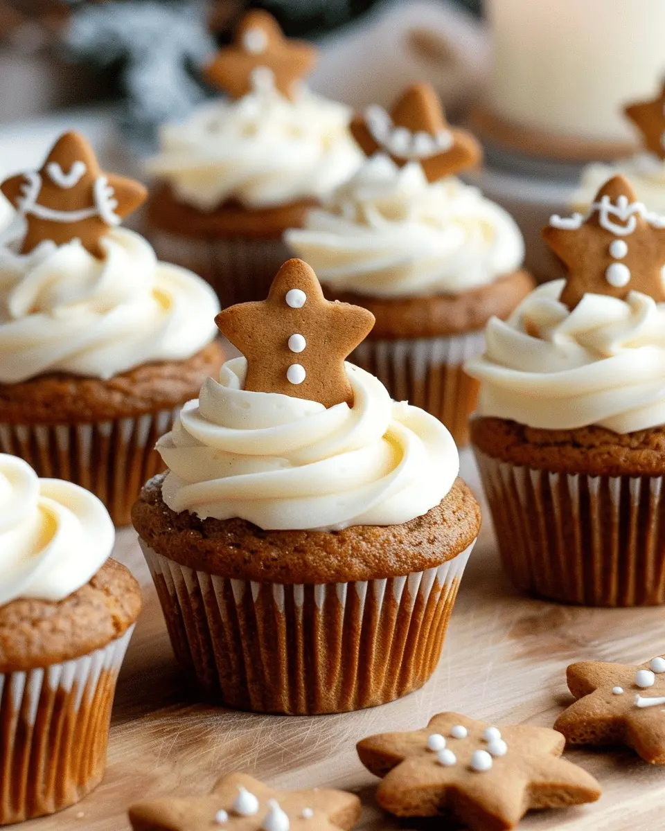 Gingerbread Cupcakes: The Best Homemade Festive Treats