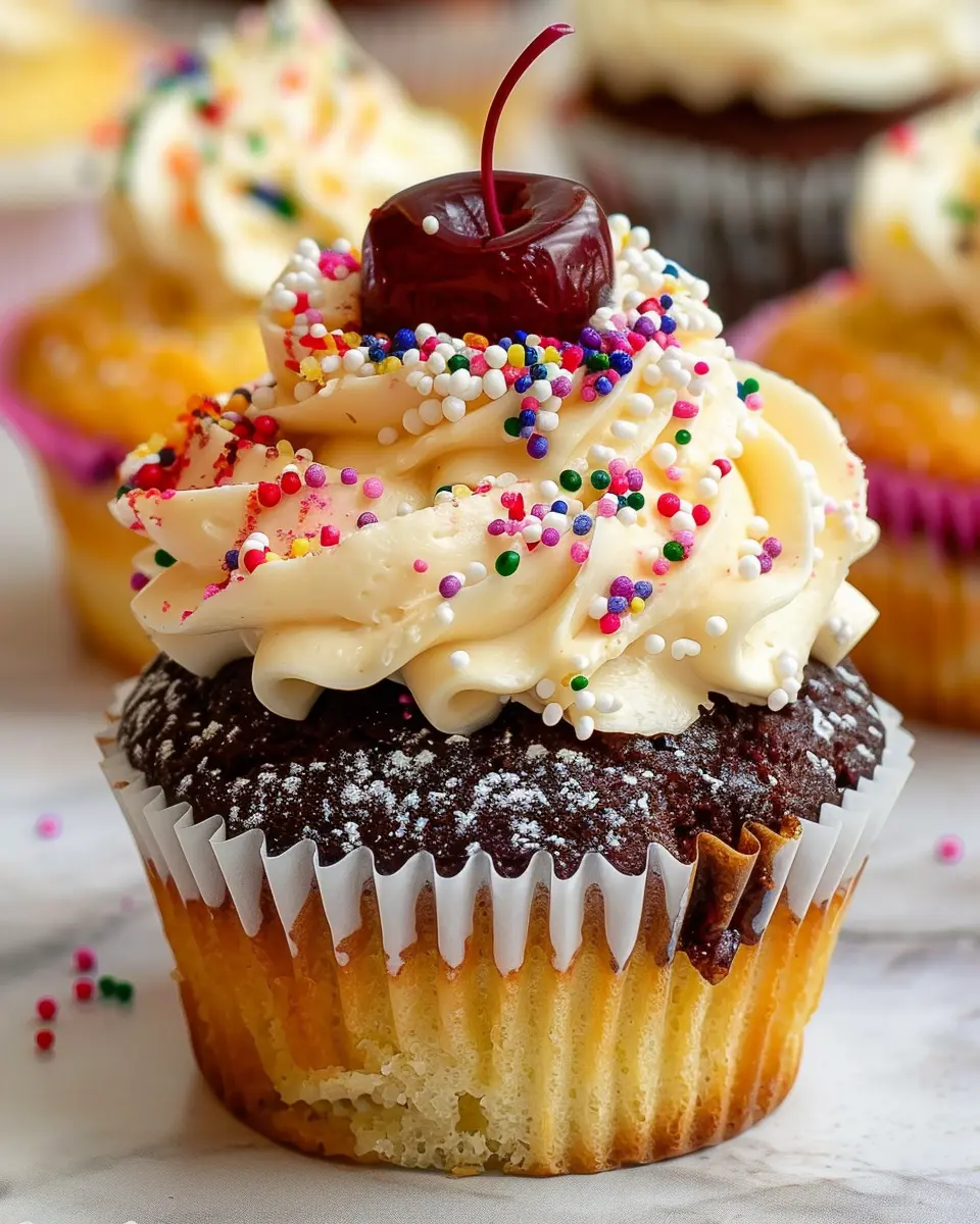 Irresistible Filled Cupcake