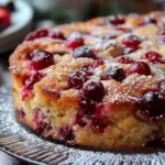 Cranberry Orange Breakfast Cake