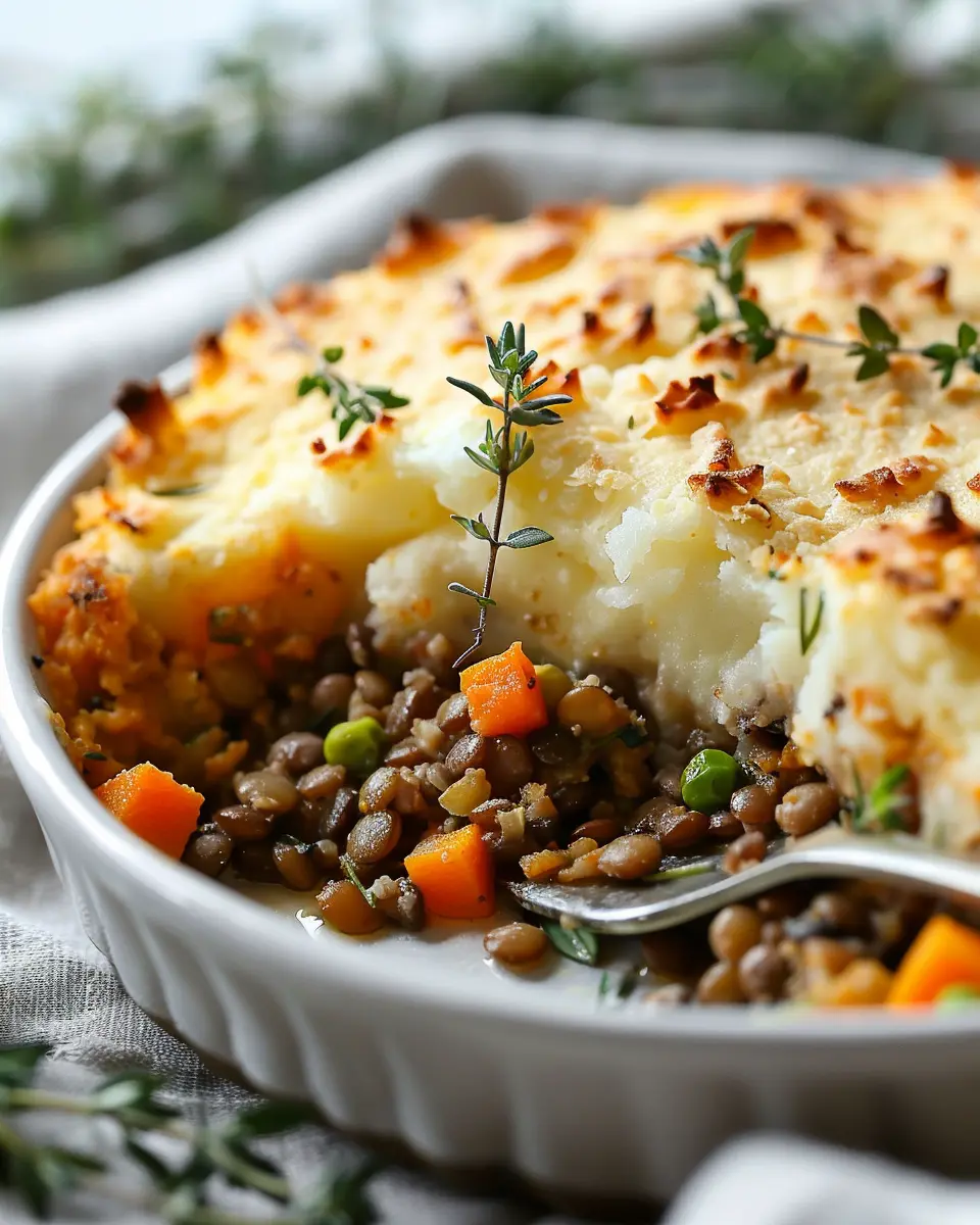 Fall Lentil Shepherd’s Pie: A Cozy and Wholesome Delight
