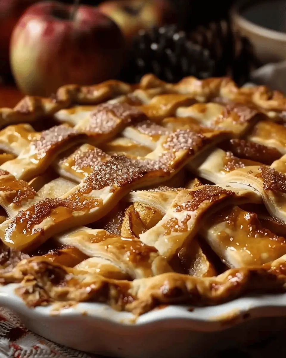Perfect Toffee Apple Pie: A Comforting Homemade Delight