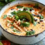 Creamy Chicken Enchilada Soup