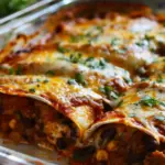 Vegetarian Black Bean Enchiladas