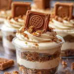 Cookie Butter Cheesecake Cups