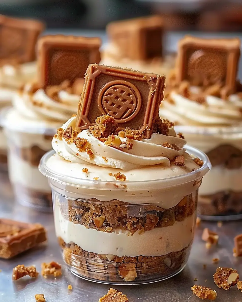 Cookie Butter Cheesecake Cups: Easy Indulgence for Dessert Lovers