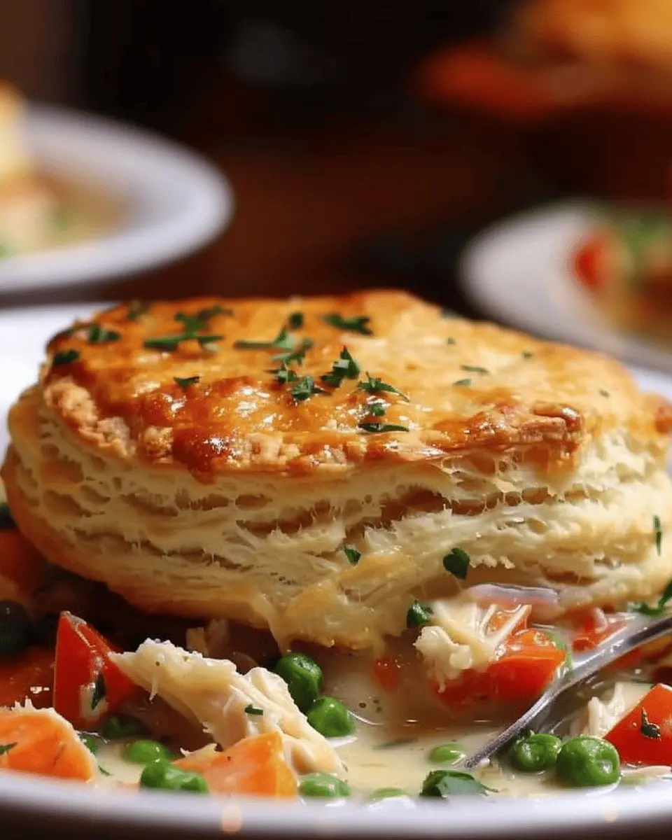 Red Lobster Biscuit Chicken Pot Pie: A Comforting Indulgence
