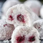 Cherry Snowball Cookies