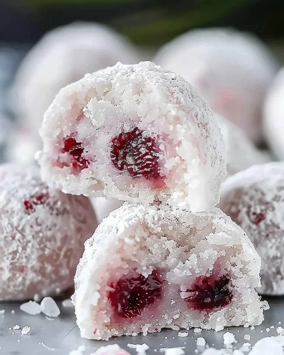 Cherry Snowball Cookies: Easy Indulgence for Your Sweet Tooth