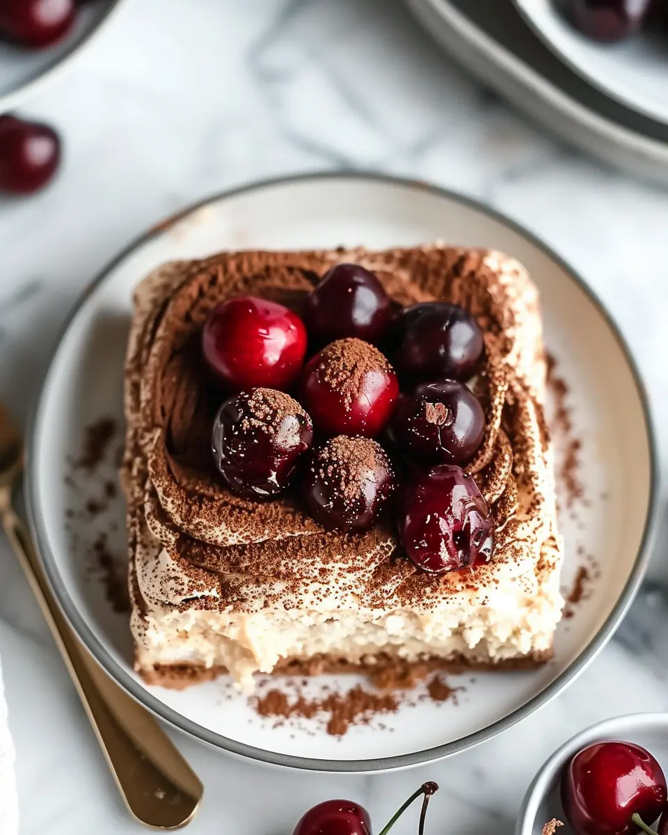Cherry Amaretto Tiramisu: An Indulgent Twist on a Classic Dessert